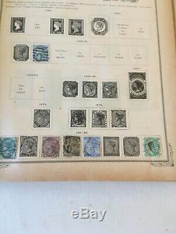 Collection 1897 Scott Album A Number Of Better Stamps Us Foreign Bk-3