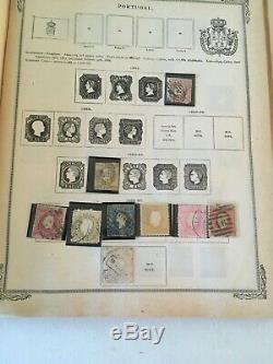 Collection 1897 Scott Album A Number Of Better Stamps Us Foreign Bk-3