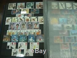 Collection 1924-2002 WEMBLEY PUC WEDDING PLAIN & PHOS COMMEM STAMP album fv £452