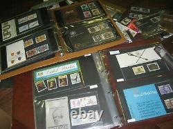 Collection 250 Early Stamp Presentation Packs 1971 -1974 Albums