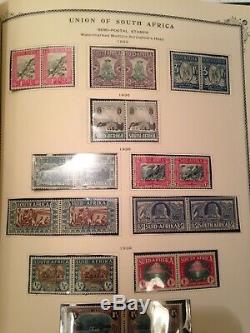 Collection Africa British Colony STAMPS, Scotts Albums many countries, over 800