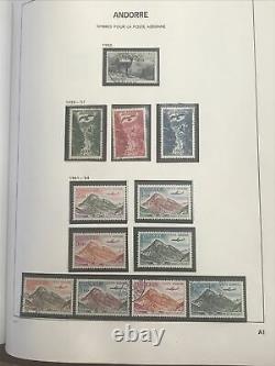 Collection Andorre en album DAVO 1931/2007 cote + de 4600