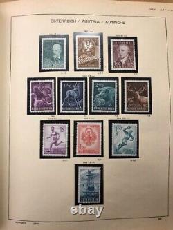 Collection Austria In Album Lots Of Stamps For Cheap 1945-1990 (b670a)