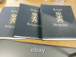 Collection Belgium Belgique België In 3 Davo Albums Free Postage