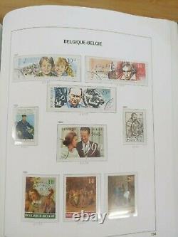 Collection Belgium Belgique België In 3 Davo Albums Free Postage