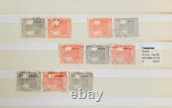 Collection De Timbres De L'Empire Allemand 1917 1941 Dans Un Grand Album