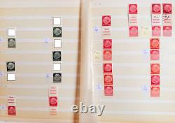 Collection De Timbres De L'Empire Allemand 1917 1941 Dans Un Grand Album