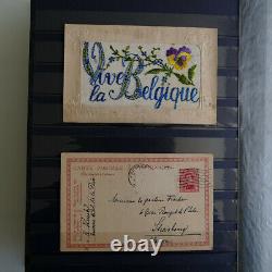 Collection Histoire postale Belgique et colonies en album