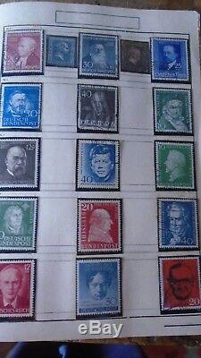 Collection Lot 37 Vintage Stamps Albums 1900`s Worldwide Thousands of stamps