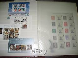 Collection Miniature Sheets In Album Up To 2012 Fv £302 Stamps