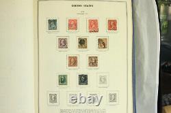 Collection Of 5,000+ U. S. Postage Stamps In 2 Harris Albums + Plate Blocks