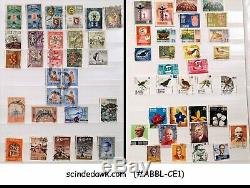 Collection Of Ceylon Stamps From Classic To Modern In Album