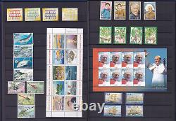 Collection Of Fiji Stamps In Stock Book 165 Stamps + 14 Ms All Mint Nh