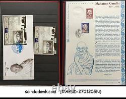 Collection Of Gandhi Stamps & Cover From Diff. Countries In An Album