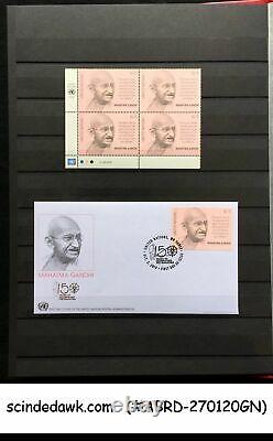 Collection Of Gandhi Stamps & Cover From Diff. Countries In An Album