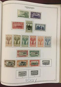 Collection Of Italy Italian Colonies + 500 Diff. Stamps In An Album Cv=$3000.00