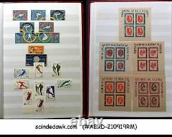 Collection Of Romania Mint Stamps In An Album
