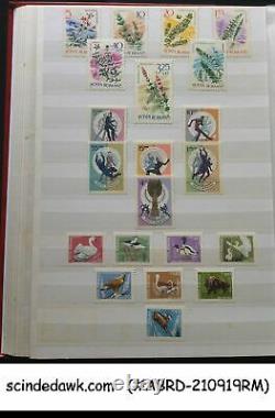 Collection Of Romania Mint Stamps In An Album