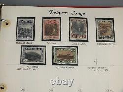 Collection Of Stamps From The Belgian Congo From 1895 Through 1960