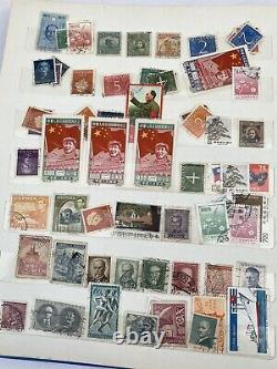 Collection Of Vintage, Rare Worldwide Stamps, Amazing Stamps Album Full