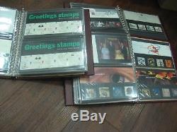 Collection Presentation Packs 1989- 2000 Fv£300+ Commemoratives 3 Albums