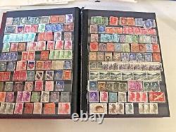 Collection Stock Of Us And Stock Book Album Cards In Envelopes Cards Box 17