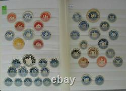 Collection Verification Seal Seals Stamps Over 1860 Piece IN Album