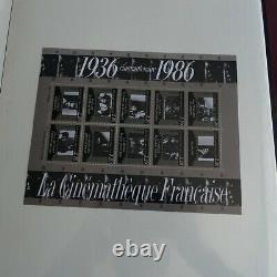 Collection carnets et fins de catalogues France en album Lindner