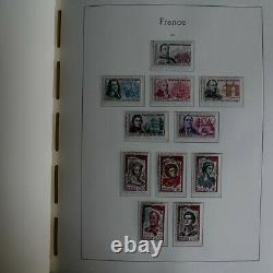 Collection de timbres de France neufs 1960-1979 complet dans album lux, SUP