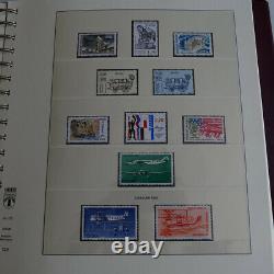 Collection de timbres de France neufs 1987-1996 complet dans album Lindner, SUP