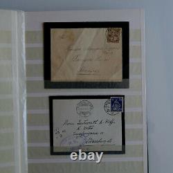 Collection lettres de deuil Suisse 1865-1971 en album