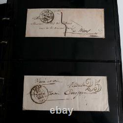 Collection lettres de deuil de France 1846-1954 en album
