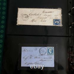 Collection lettres de deuil de France 1846-1954 en album
