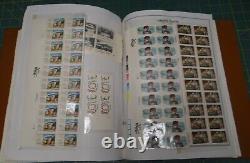 Collection of 515 Original United States Liberty Plate Blocks Stamps in Album