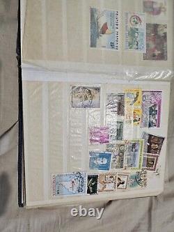 Collection of World Stamps in a Binder (Album)