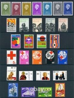 Collection of mint and used stamps from 1927 to 2010 in 3 albums. Cat £2,688.00