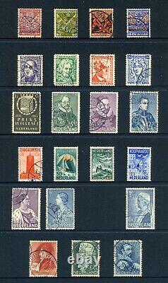 Collection of mint and used stamps from 1927 to 2010 in 3 albums. Cat £2,688.00