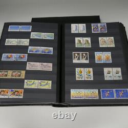 Collection stamps de France 1991-1999 new and obliterated in 2 albums