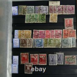 Collection timbres d'Autriche 1867-1947 en album, TB