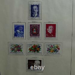 Collection timbres d'Autriche 1972-1995 en album Schaubek