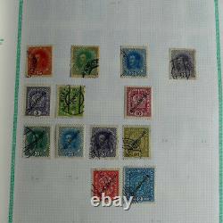 Collection timbres d'Europe neufs et oblitérés en album, SUP