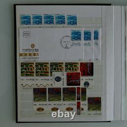 Collection timbres d'Israel 1976-1982 neufs et oblitérés en album
