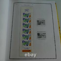 Collection timbres de France 1953-1991 neufs et oblitérés en album, TB