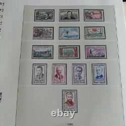 Collection timbres de France 1960-1972 en album élégant Lindner, TB