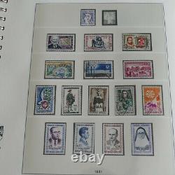 Collection timbres de France 1960-1972 en album élégant Lindner, TB