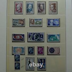 Collection timbres de France 1965-1974 neufs en album Lin, dner