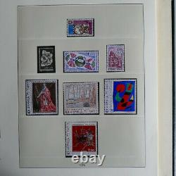Collection timbres de France 1973-1979 dans un album Lindner, TB