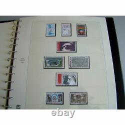 Collection timbres de France 1974-1982 oblitérés complet en album Safe