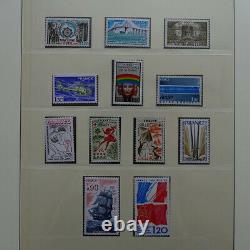 Collection timbres de France 1975-1982 neufs en album Lindner