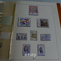 Collection timbres de France 1981-1988 oblitérés en album Linder, TB